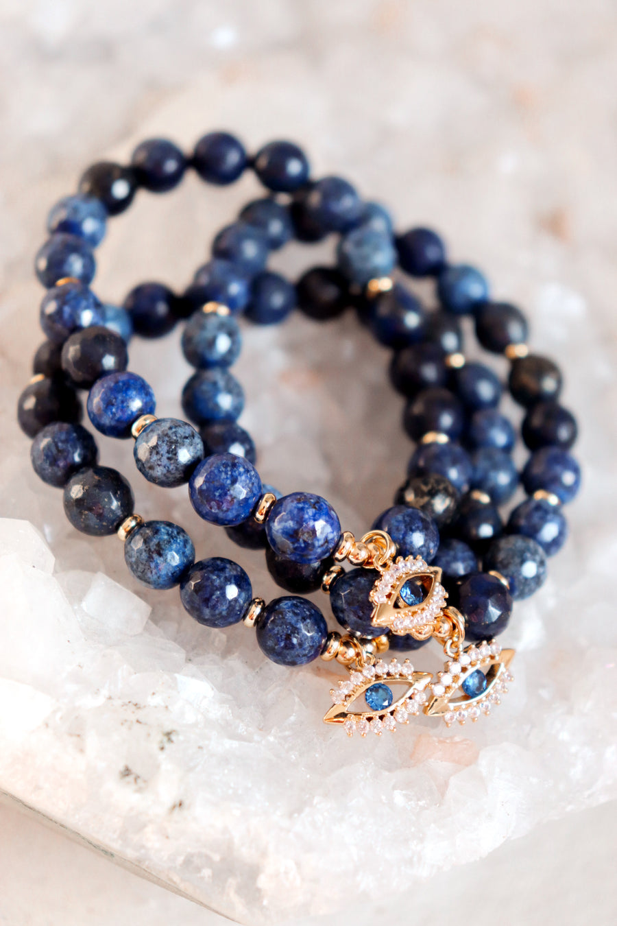 I trust my intuition | lapis lazuli mala bracelet