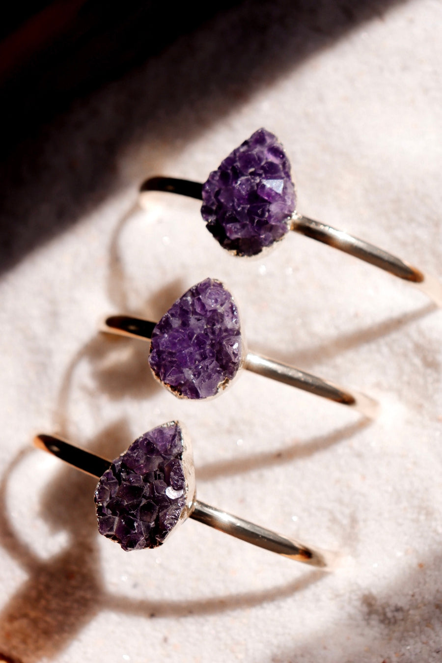 The High Priestess | Amethyst geode pendant necklace and bracelet gift set ($126 value!)