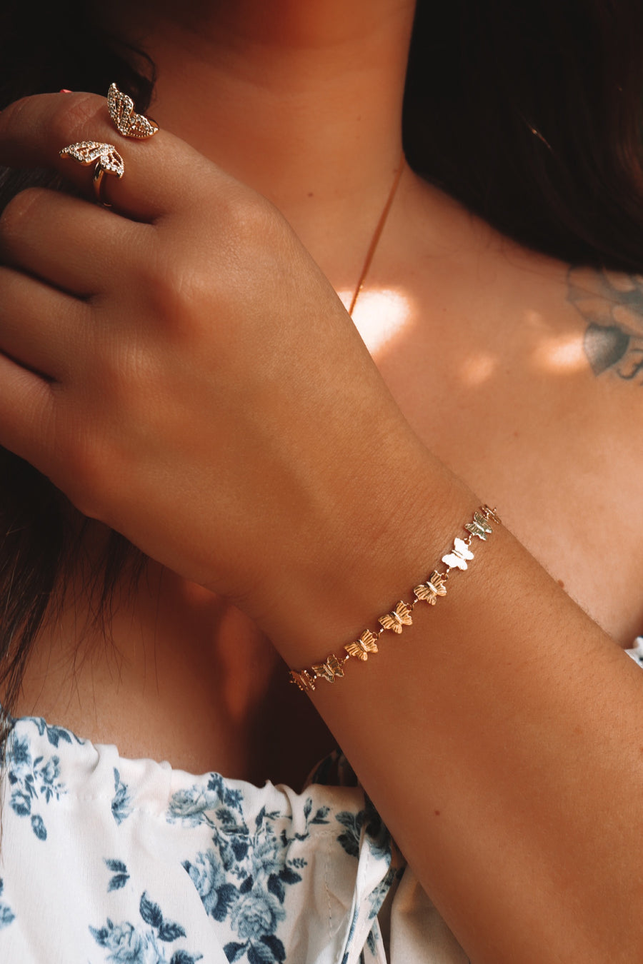 Monarch | magnetic butterfly bracelet