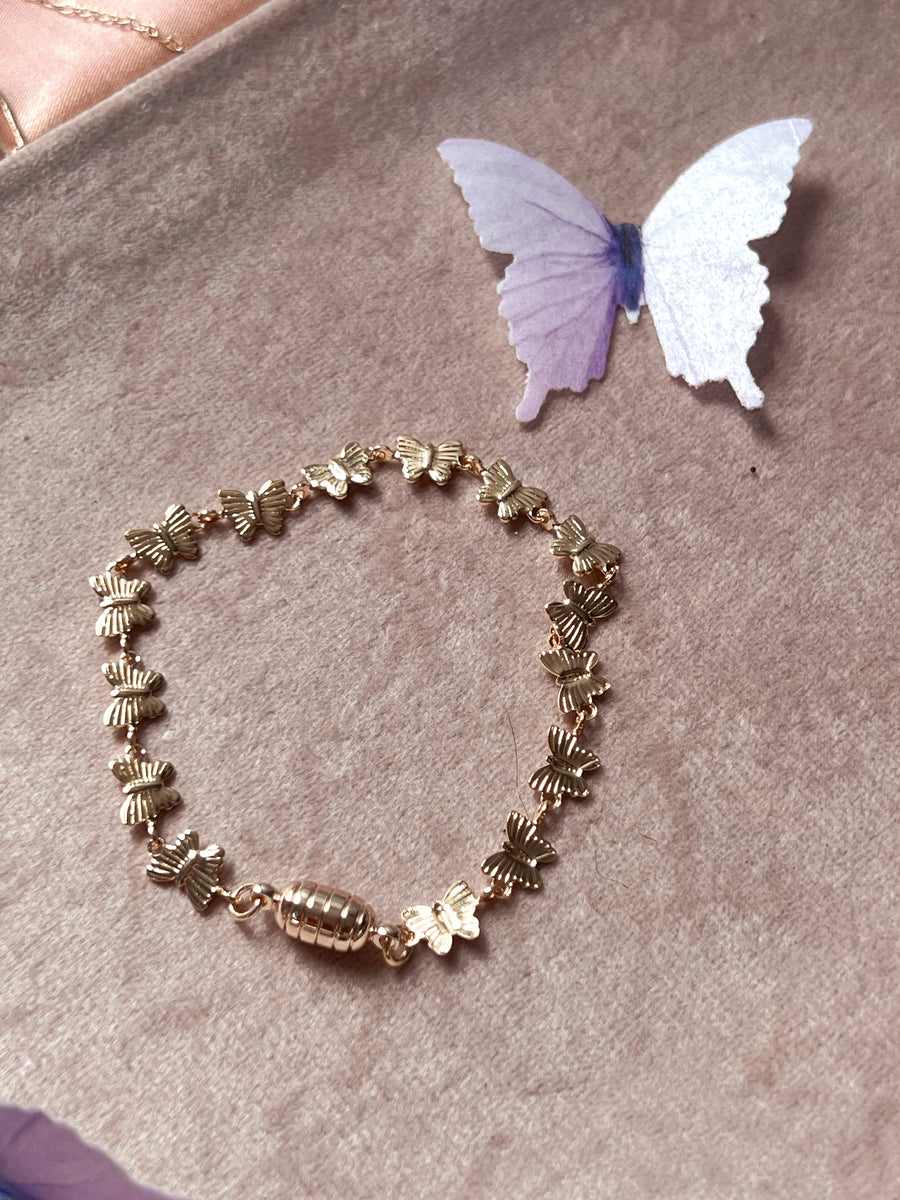 Monarch | magnetic butterfly bracelet