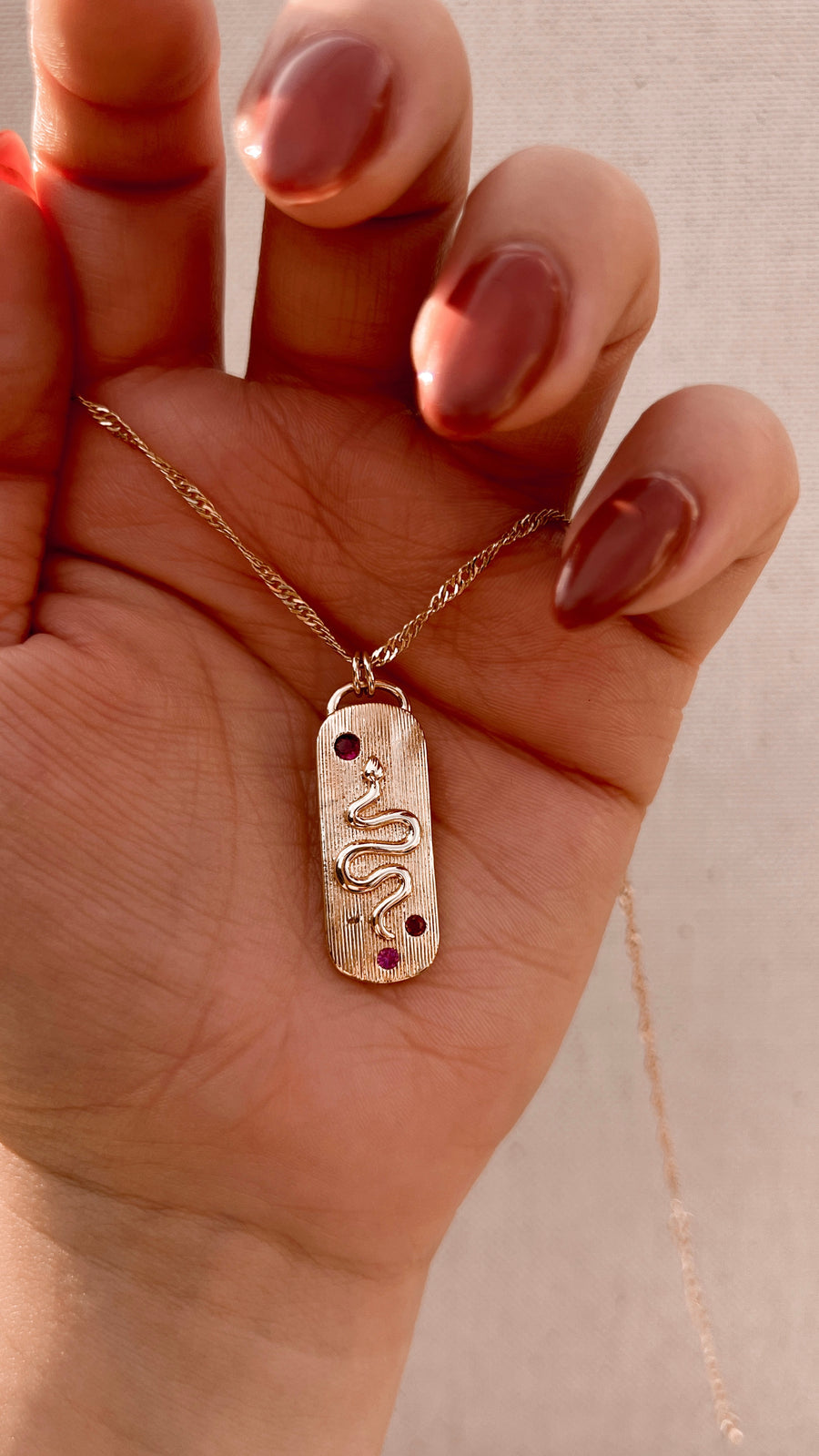 Shakti | rising serpent necklace